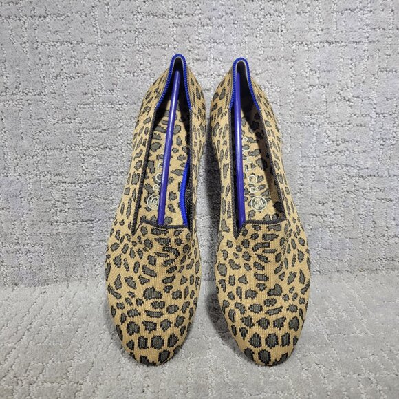 Rothy's The Loafer Spotted Cheetah Print Womens Size 6, 7.5, 8, 8.5, 9, 9.5,10.5 - Picture 1 of 9